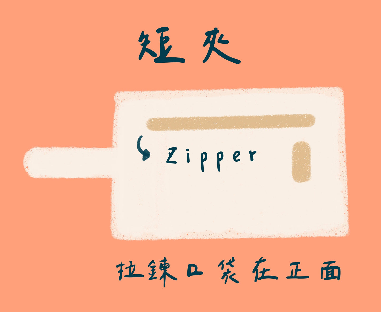馬上賺錢 布錢包/中短夾