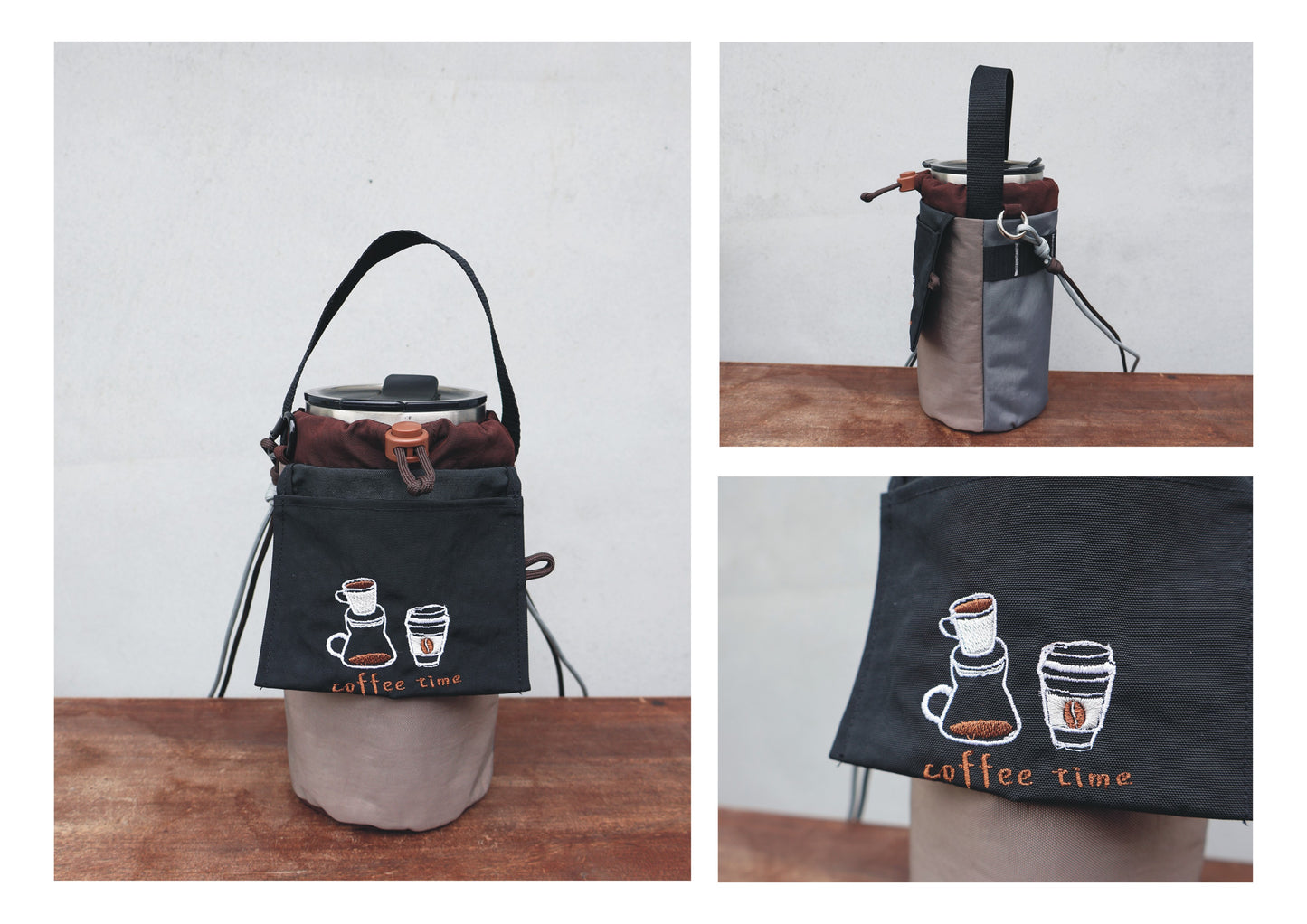 【保溫保冰】多功能斜背手提水壺袋 / 飲料提袋