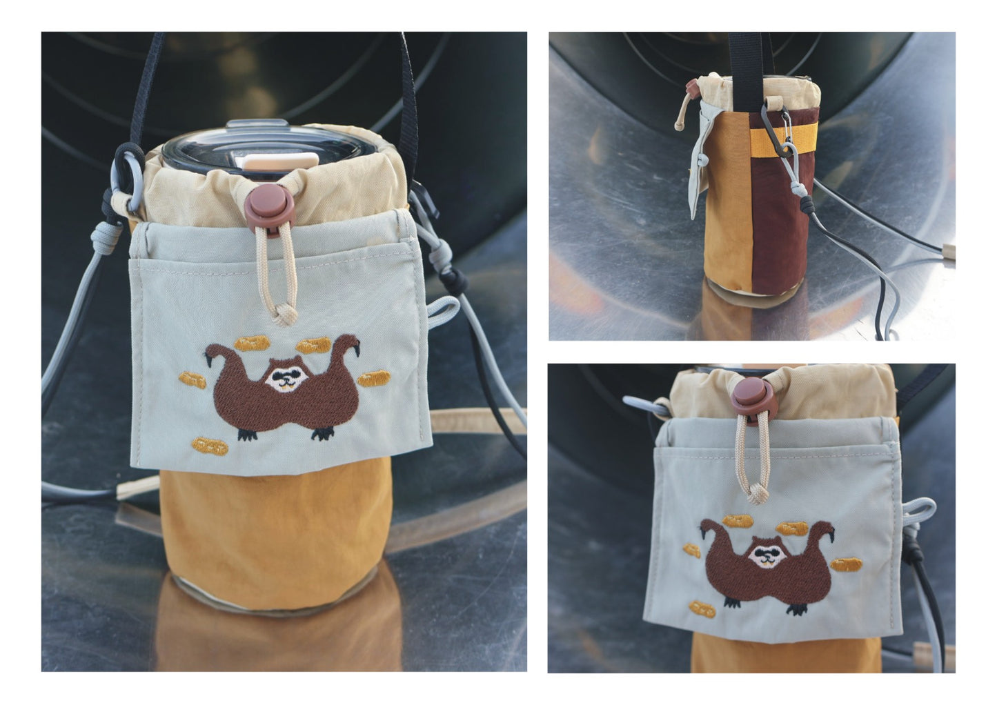 【保溫保冰】多功能斜背手提水壺袋 / 飲料提袋