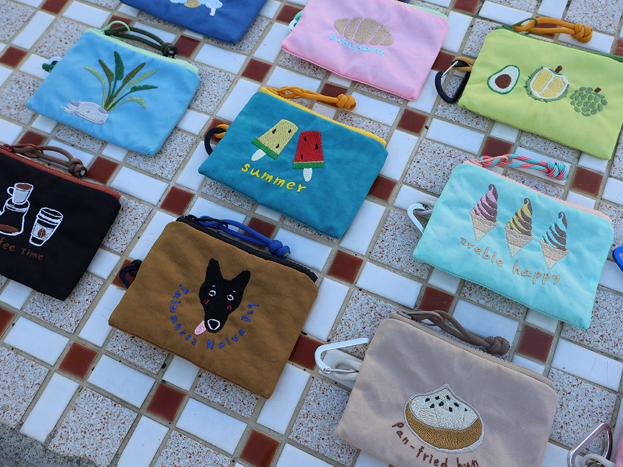 【Ticket holder】Ticket card holder/coin purse/ID holder/Gogoro card holder