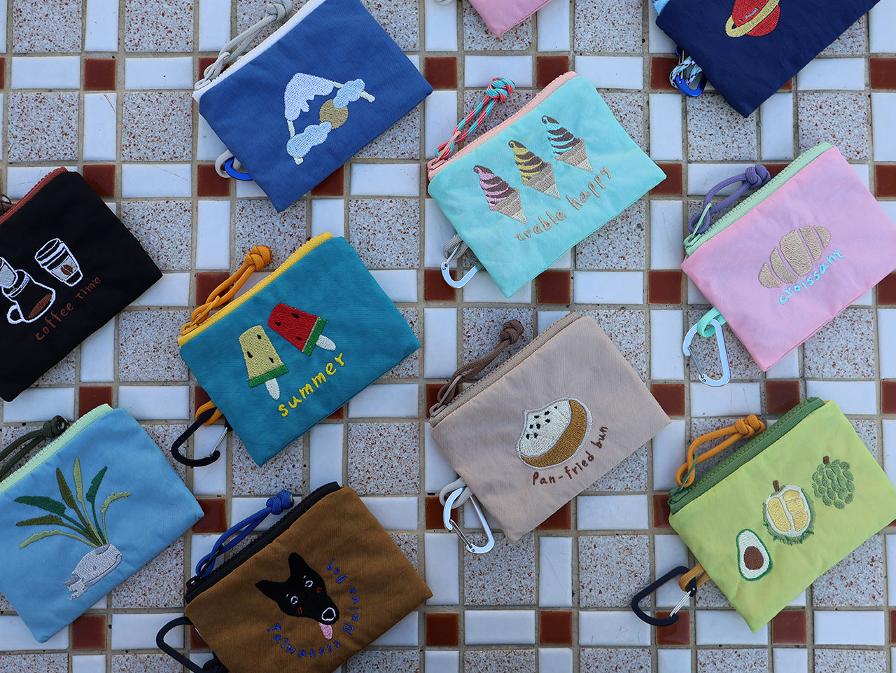 【Ticket holder】Ticket card holder/coin purse/ID holder/Gogoro card holder